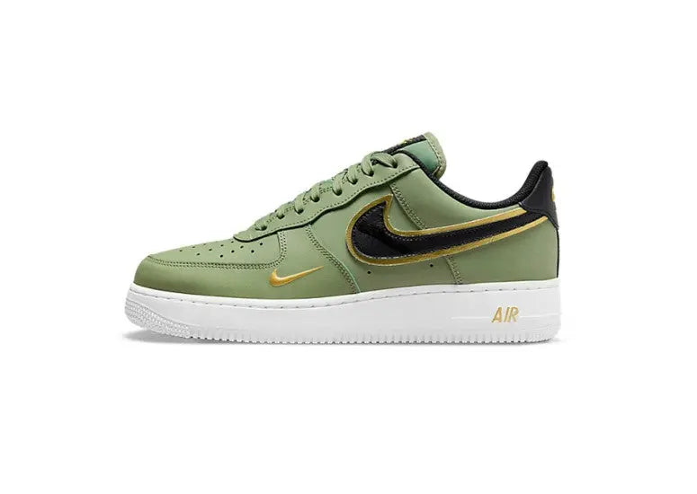 Nike Air Force 1 Low '07 LV8 Double Swoosh Olive Gold Black Mi tienda
